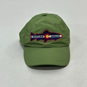 Ouray Unisex Baseball Cap Green Minturn Anglers Embroidered, One Size‎